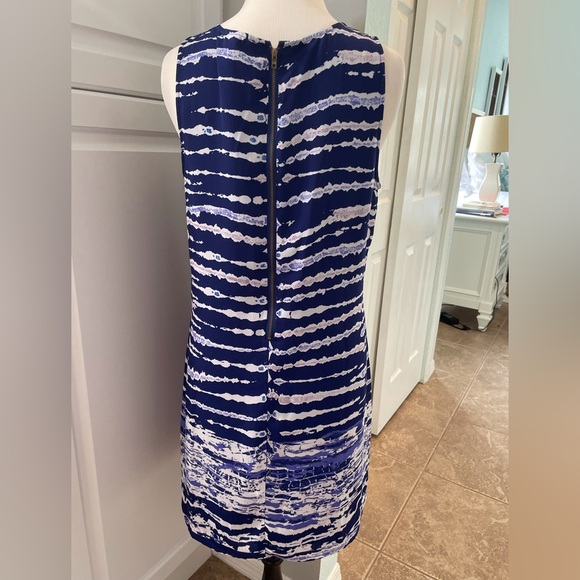 Saint Tropez West Ladies Blue Shift Dress - Picture 3 of 9